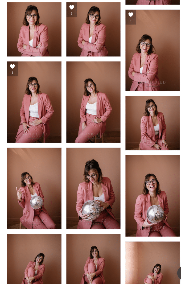 Présence et intention dans le regard - portrait femme photogénie vs présence photographe Anne Bied